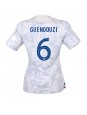 Ženski Nogometna dresi replika Francija Matteo Guendouzi #6 Gostujoči SP 2022 Kratek rokav
